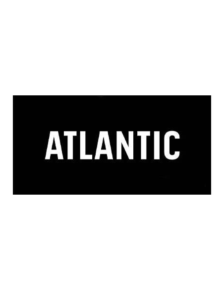 Koszula damska różany róż beż wzór krótki rękaw do kolan Atlantic 002