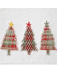 Ręcznik biały 70x140 Święta Christmas Mikołaj XMAS... 2