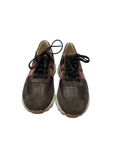 Sneakersy buty sportowe czekoladowe brązowe...