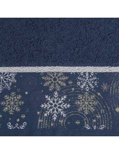 Ręcznik granatowy Carol 50/90 Święta Christmas Mikołaj... 2