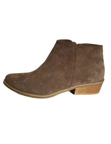 Botki beżowe brąz skóra naturalna ocieplane...