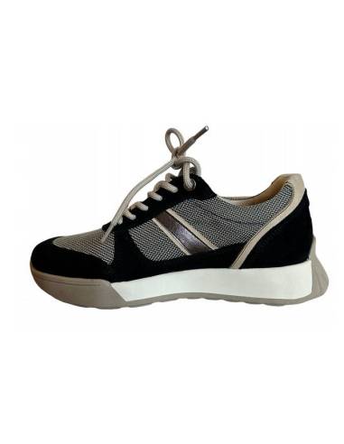 Adidasy damskie czarne beż skóra zamsz buty...