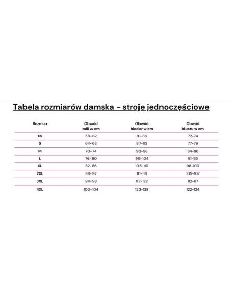 Jedenoczęściowy strój kąpielowy czarny beż usztyw. kostium Self Barbados 13