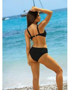 Strój kąpielowy dwuczęściowy czarny push up black Luxury... 2