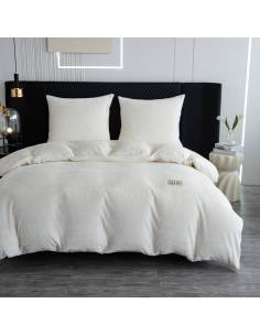 Pościel biała minky polarowa ciepła miś zimowa 160x200... 2