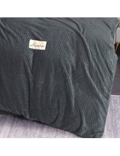 Pościel grafit minky polarowa ciepła miś zimowa 160x200... 2