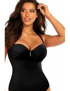 Strój kapielowy Jednoczęściowy czarny SELF Casablanca 3 2