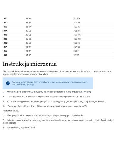 Biustonosz beżowy miękki soft z haftem i tiulem...