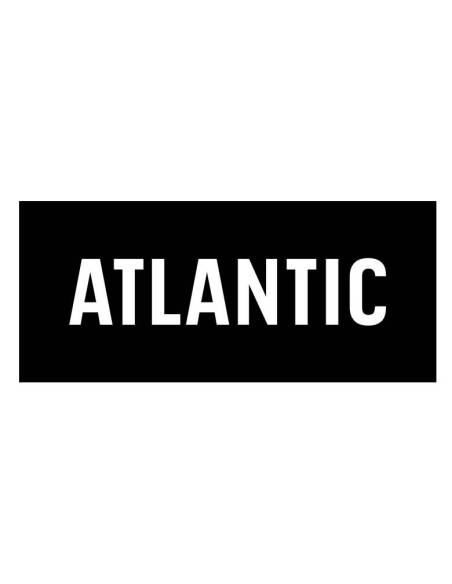 Piżama męska granatowa bawełniana krótki szare spodenki print Atlantic 383