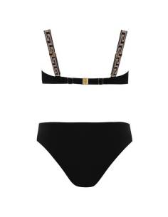 Strój kąpielowy dwuczęściowy czarny 36C push up... 2