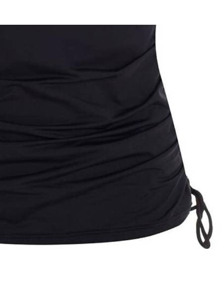 Strój kąpielowy tankini czarny ze wzorem usztywniany Self Marmaris 11