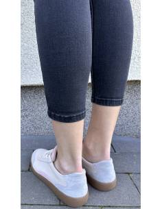 Trampki damskie beżowe pudrowe skóra nat. wygodne Must... 2