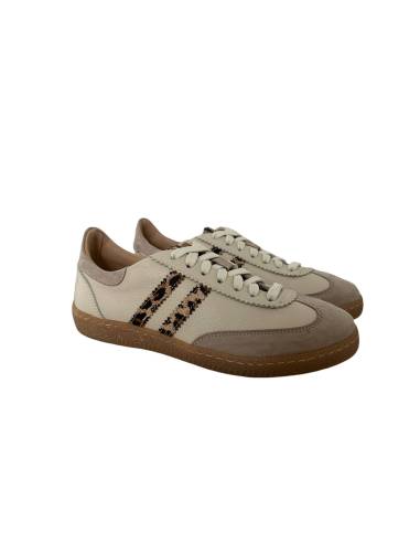 Adidasy beżowe panterka skóra naturalna...