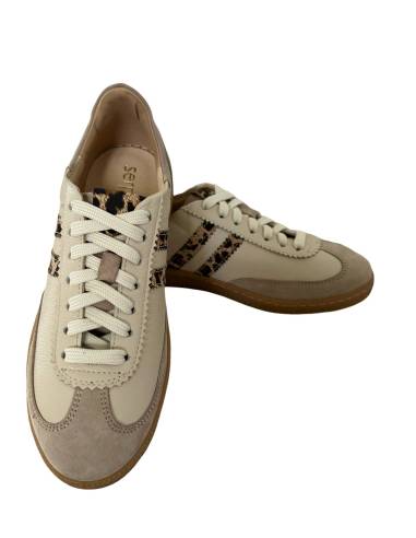 Adidasy beżowe panterka skóra naturalna...