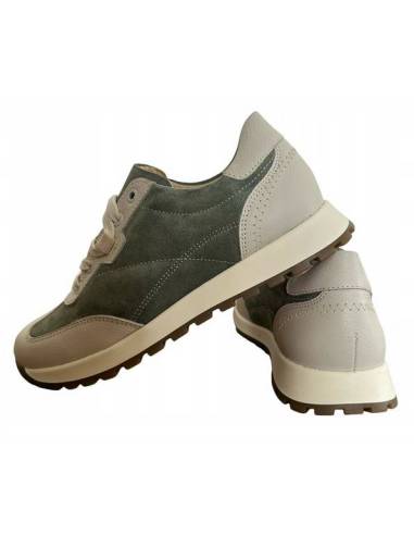 Adidasy damskie zielone beżowe sneakersy...