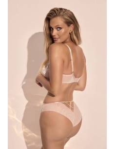 Biustonosz soft miękki beżowy koronkowy elegancki Kinga... 2