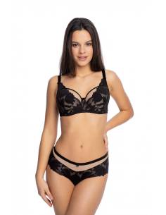 kopia Biustonosz czarny semisoft półusztywniany tiul... 2