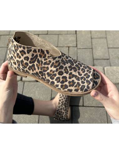 Mięciutkie saszki-sandały panterka skóra...