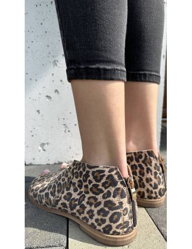 Mięciutkie saszki-sandały panterka skóra...