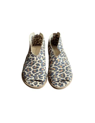 Mięciutkie saszki-sandały panterka skóra...
