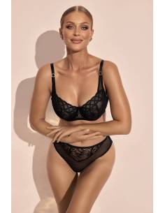 Figi brazyliany czarne tiul haft Kinga Louren 1195 2