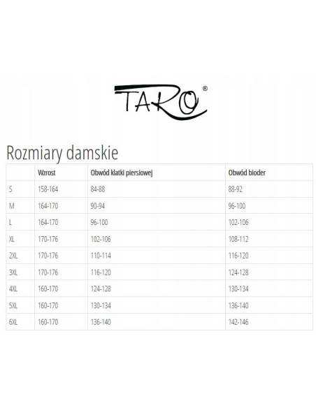 Piżama damska niebieska krótki rękaw i spodenki bawełniana Taro Jodie 3331