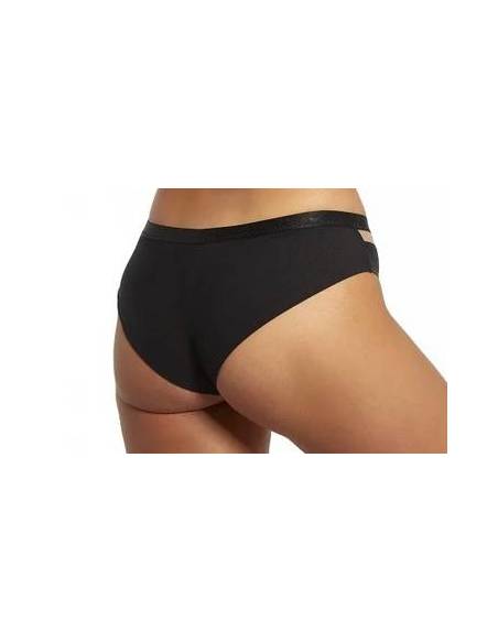 Figi czarne niski stan tiul siateczka Lupoline 2350/3