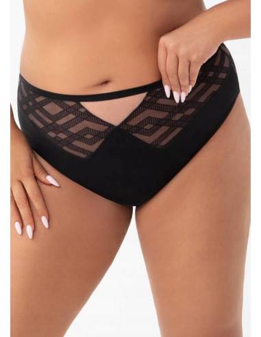 Gorsenia majtki figi czarne tiul elegenackie gift K898 Estelle