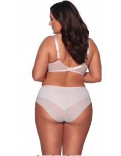 Biustonosz jasny różowy półusztywniany semi soft... 2