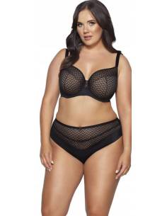 Biustonosz czarny semi soft półusztywniany pełna miska... 2