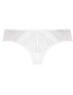 Mefemi majtki brazyliany białe mleczne ecru koronka tiul... 2