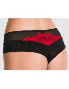 Figi Brazyliany Mediolano Amore czerwone czarne koronka... 2