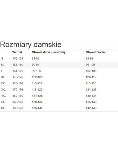 Piżama damska szara wiśnie bawełniana długi...