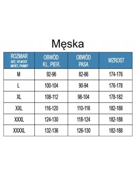 Piżama męska granatowa długi rękaw i spodnie w kratę bawełniana Luna 810