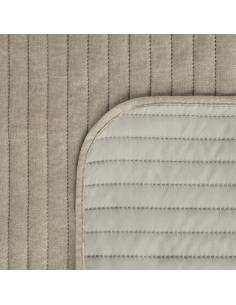 Narzuta dekoracyjna beżowa miękka welwet wzór Eurofirany... 2