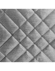 Narzuta dekoracyjna srebrna miękka welwet wzór Eurofirany... 2