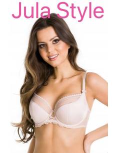 Biustonosz beżowy półusztywniany Mediolano 01105 semi...