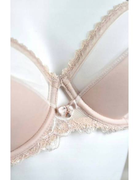 Biustonosz beżowy półusztywniany Mediolano 01105 semi soft Ciao