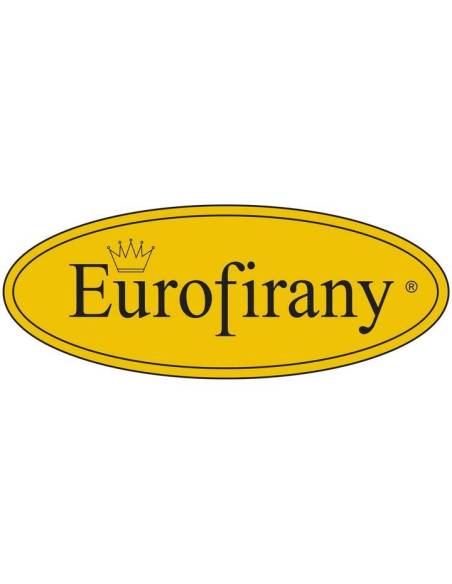 Pościel biała miętowa w paski satyna bawełniana Eurofirany Raya