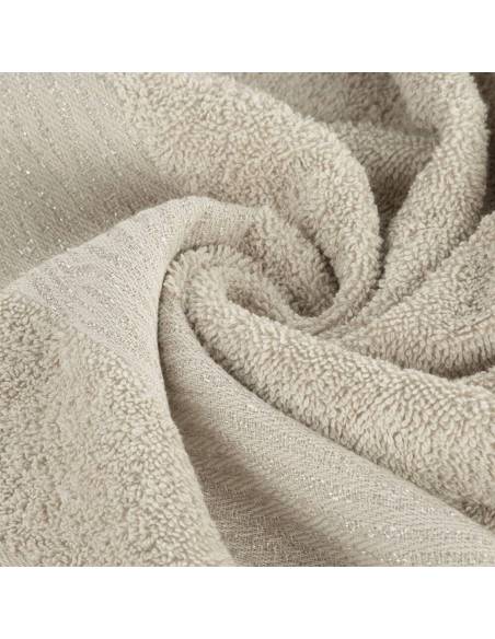 Ręcznik beżowy beige jasny neutralny bawełna Eurofirany Amber