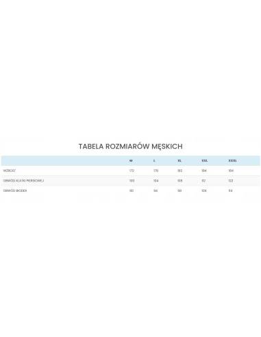 Piżama męska niebieska bawełna krótki rękaw...